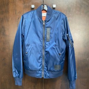 COACH Men’s MA-1 Bomber Jacket / Navy XS
